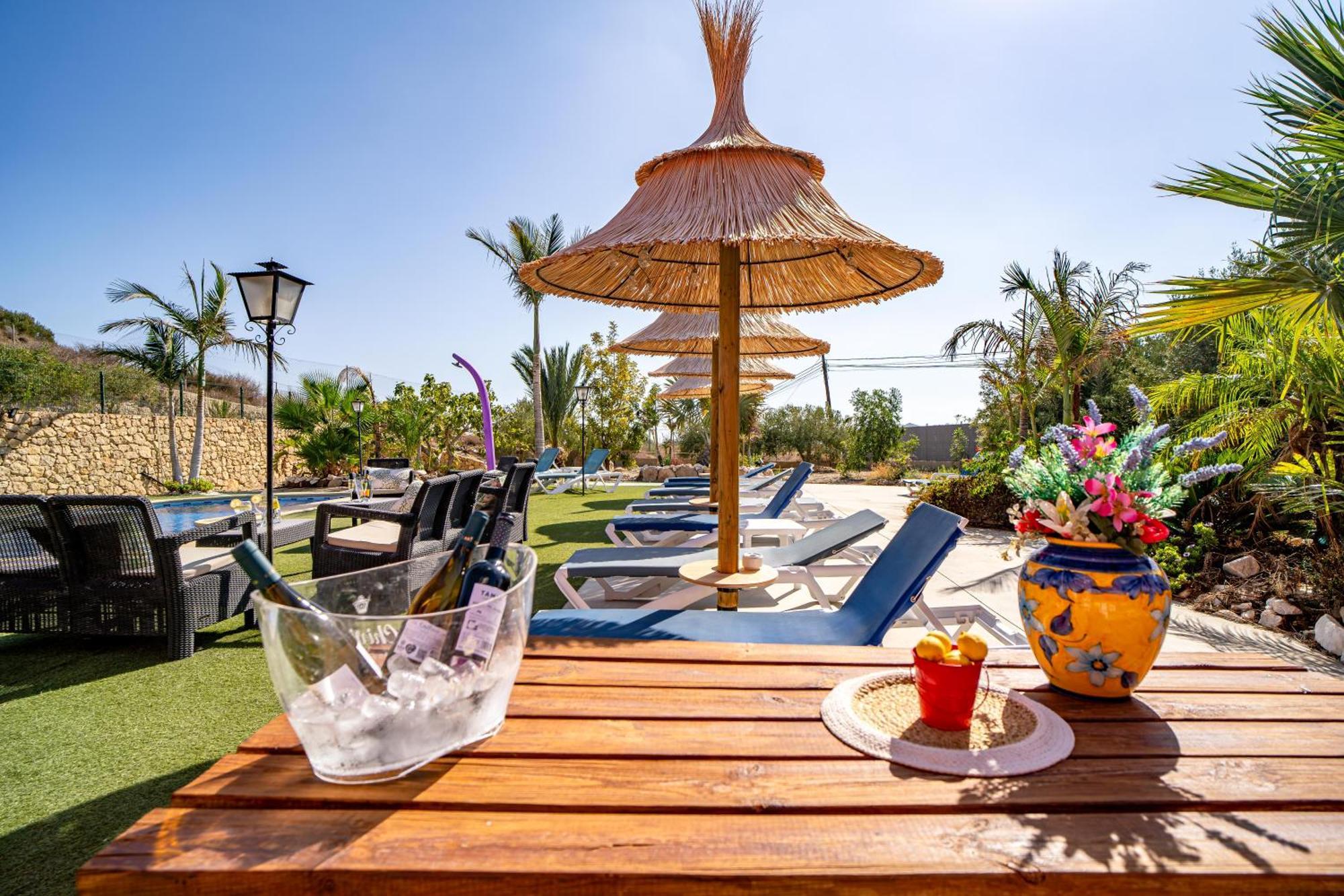 Villa Adelina En Turre, Almeria, Villa De Lujo Con Piscina Privada Cerca De Las Playas De Mojacar Экстерьер фото