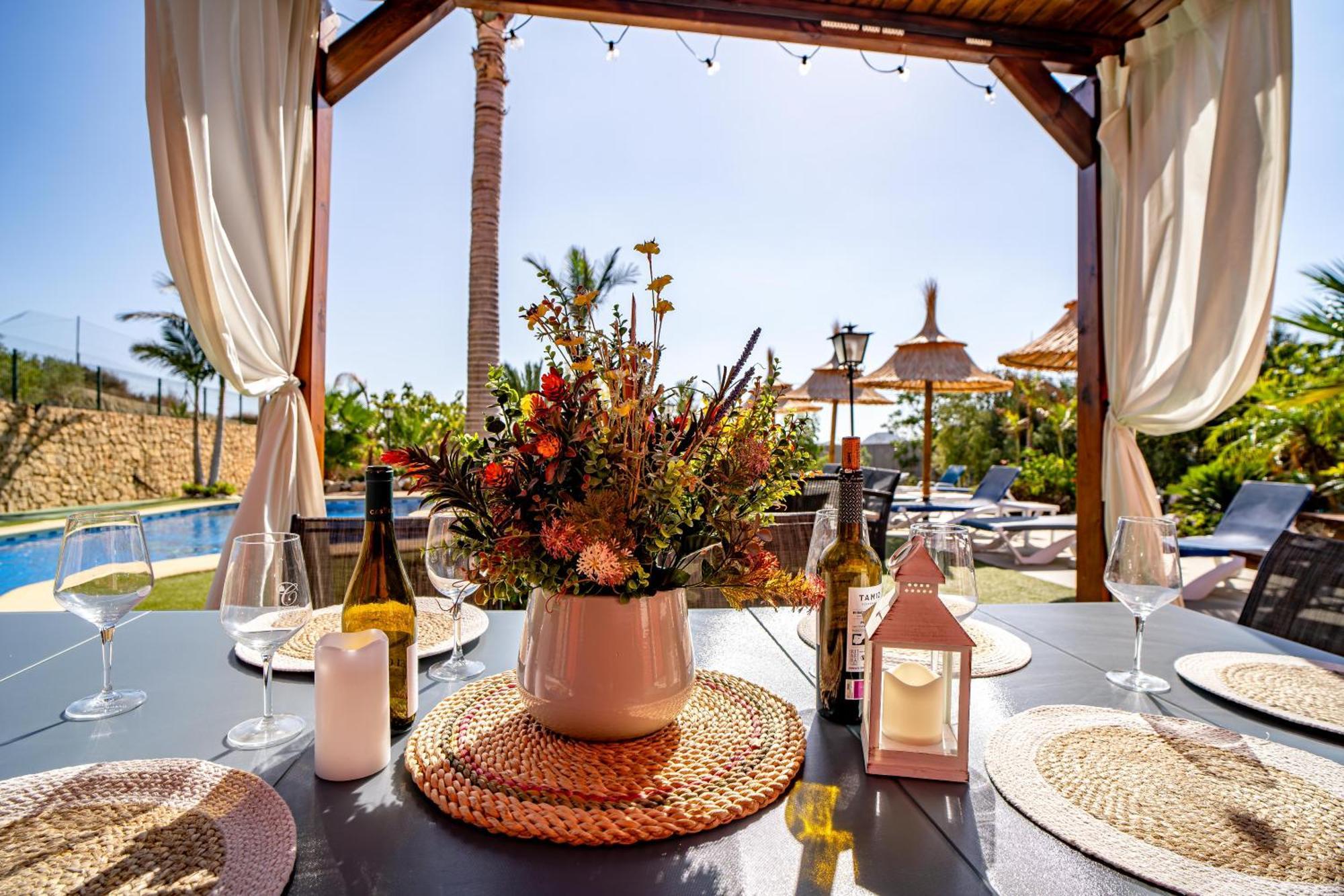 Villa Adelina En Turre, Almeria, Villa De Lujo Con Piscina Privada Cerca De Las Playas De Mojacar Экстерьер фото